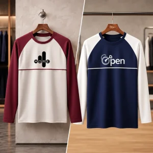 White+Navy 2 Pcs Combo